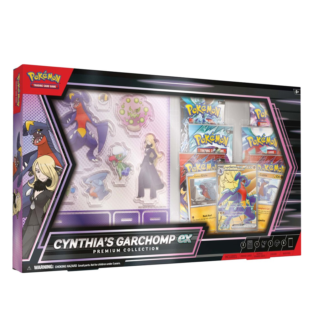 Pokemon TCG - Cynthia's Garchomp Ex Premium Collection