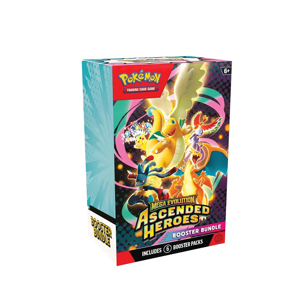 Pokemon TCG - Mega Evolution: Ascended Heroes Booster Bundle Relove Oxley - Vintage, Vinyl & Collectibles Pokemon TCG - Mega Evolution: Ascended Heroes Booster Bundle Relove Oxley - Vintage, Vinyl & Collectibles