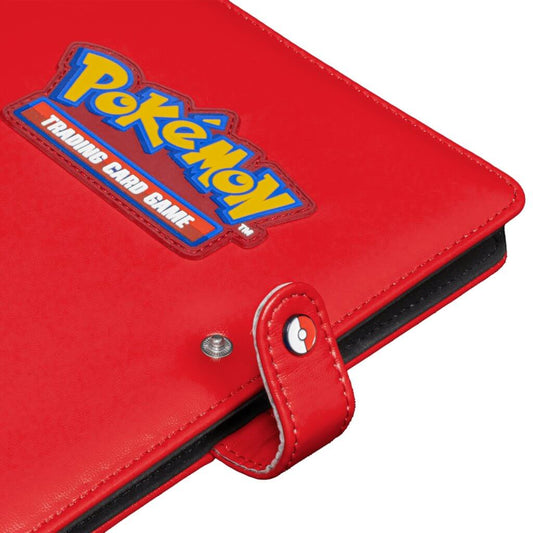 Pokemon / Ultra Pro - Premium Red Snap Binder - 4 Pocket