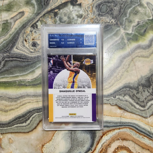 Graded Card - 2019-20 Donruss Optic Winner Stays Shaquille O'Neal