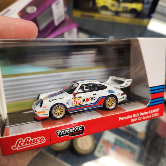 Tarmac Works - Porsche 911 Turbo 5 LM GT 24H Le Mans 1995 #50