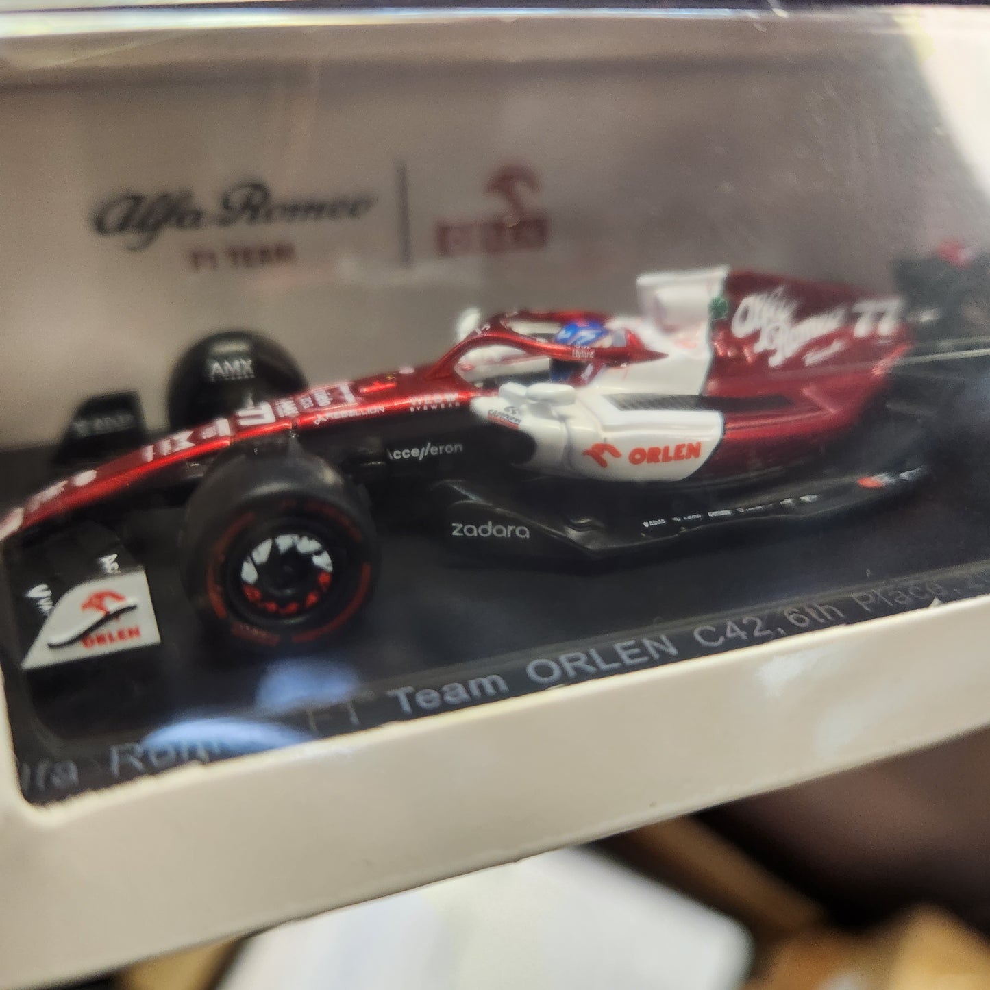 Spark - Alfa Romeo F1 Team ORLEN C42 No.77 - Valtteri Bottas 1:64