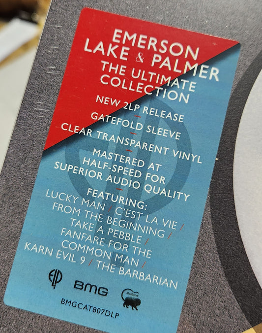 NEW - Emerson Lake & Palmer, The Ultimate Collection (Clear) 2LP