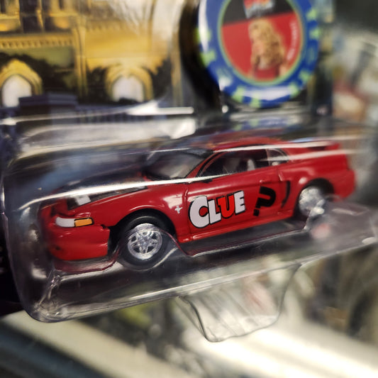 Johnny Lightning - 2022 Pop Culture R1 - 2000 Ford Mustang (Miss Scarlet)