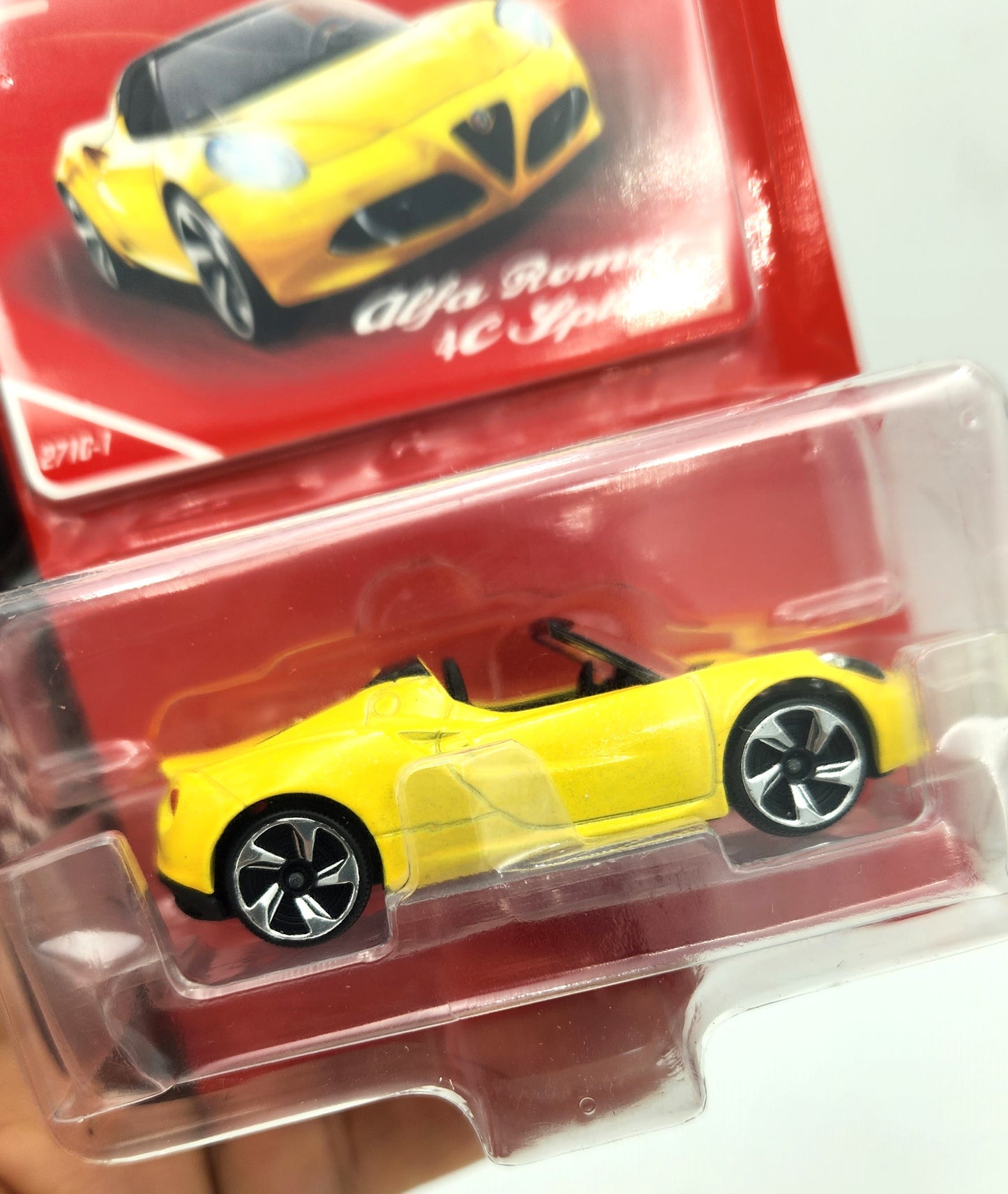 Majorette - Alfa Romeo - 4C Spider (Yellow)