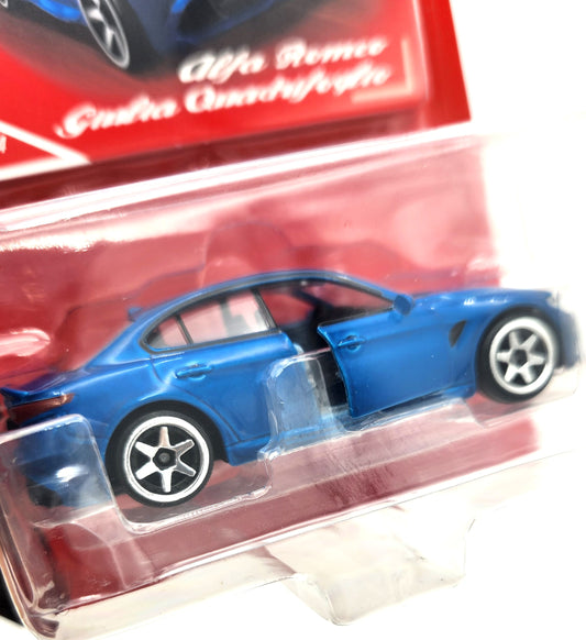 Majorette - Alfa Romeo - Giulia Quadrifoglio (Aqua Blue)