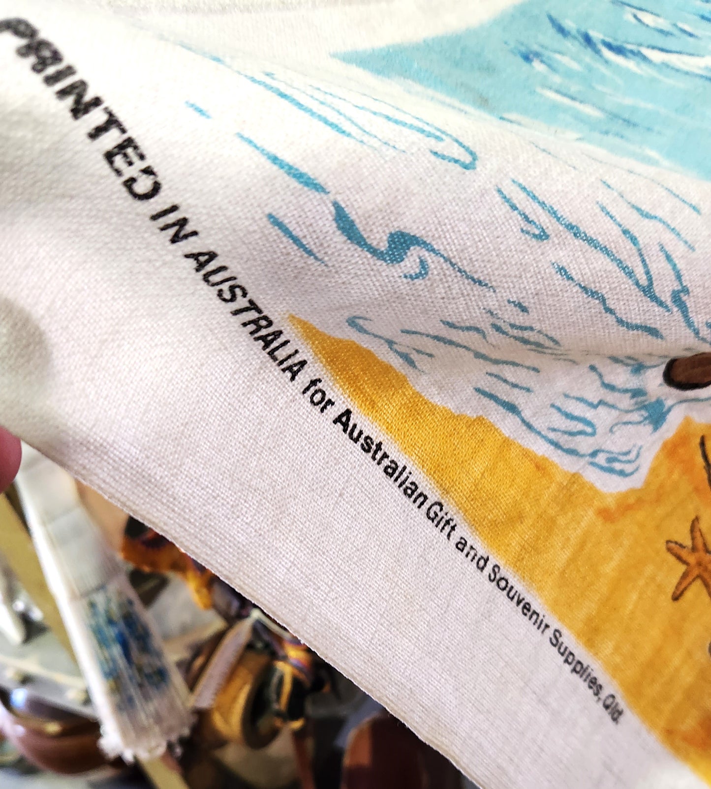 Vintage World Expo '88 Tea Towel - 72cm