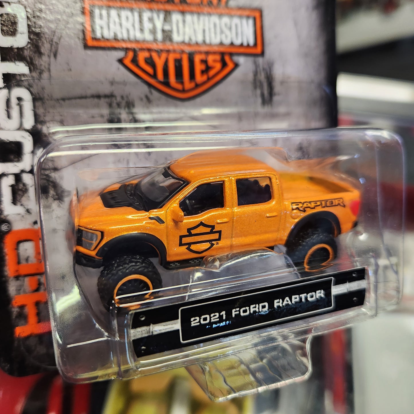 Maisto - 'Harley Davidson' 2021 Ford Raptor (Orange)