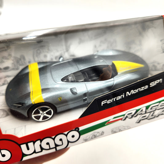 Bburago - Race and Play - Ferrari Monza SP1 (Silver)
