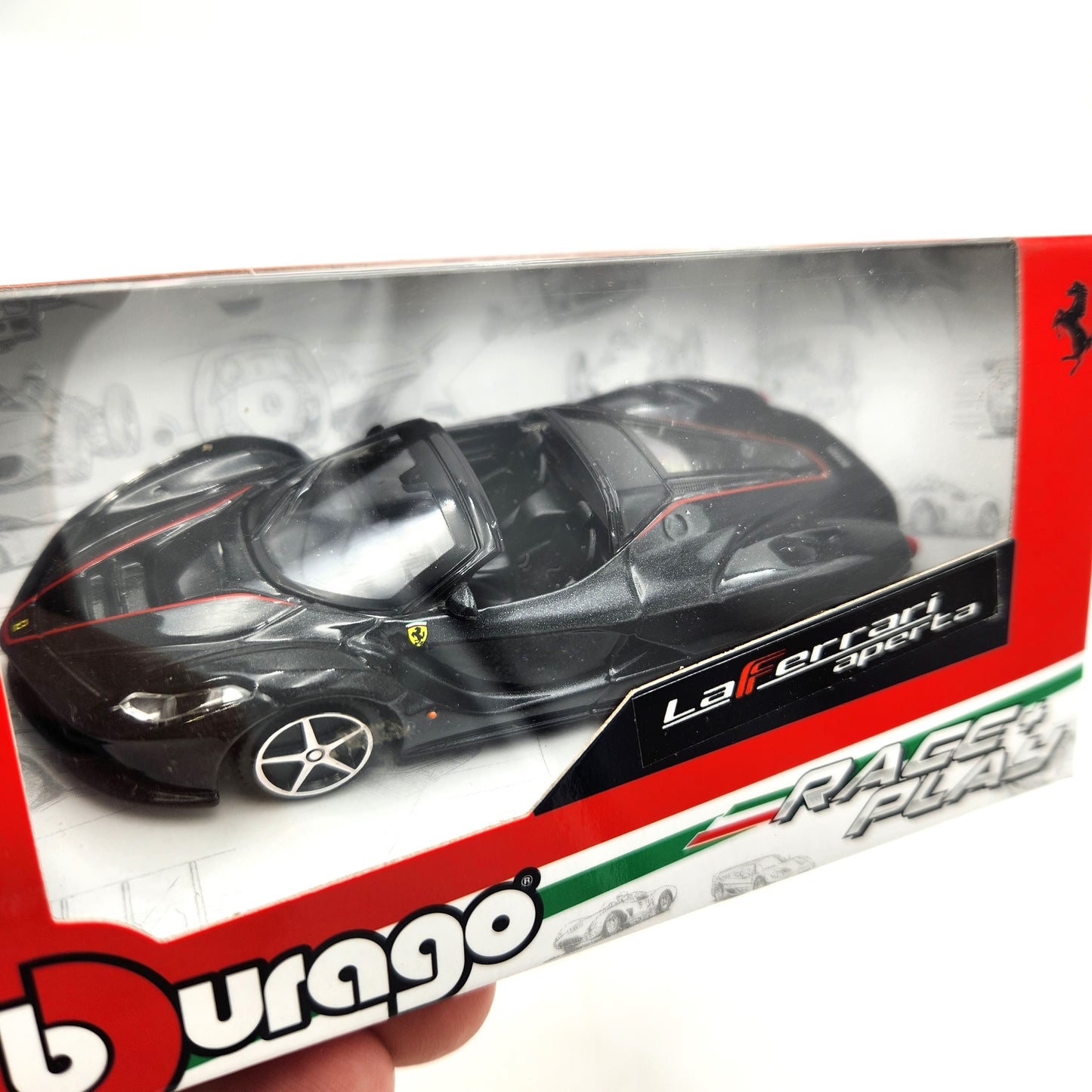 Bburago - Race and Play - Ferrari LaFerrari Aperta