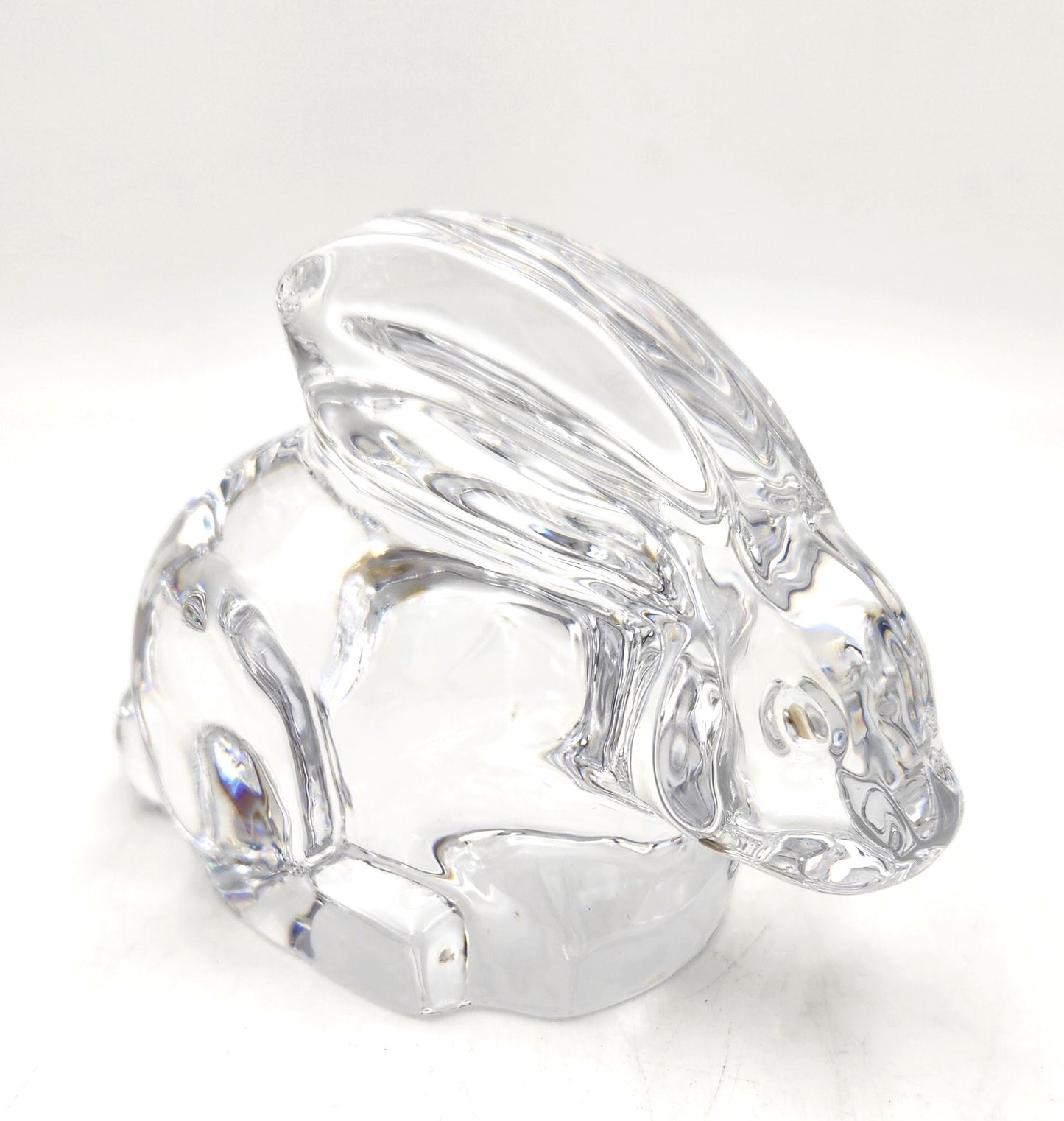 Vintage Orrefors Crystal Glass Bunny - 13cm