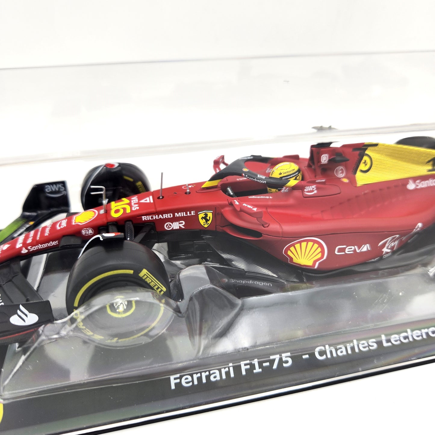 Bburgo - 2022 Ferrari F1 Team F1-75 '75th Anniversary' - Charles Leclerc #16 - 1:24 Scale