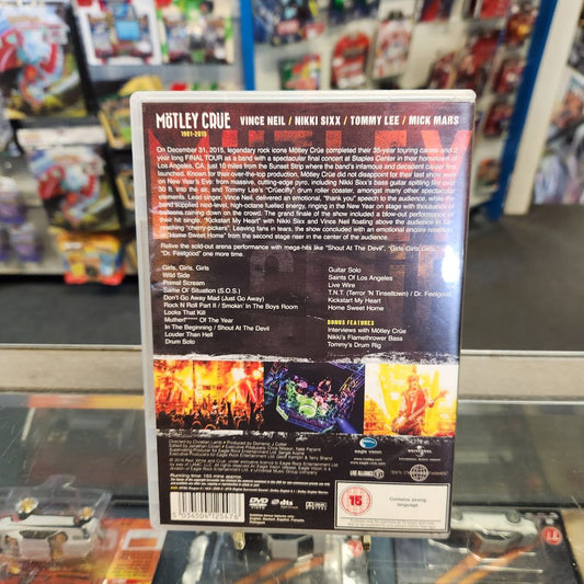 Motley Crue, The End: Live in Los Angeles DVD
