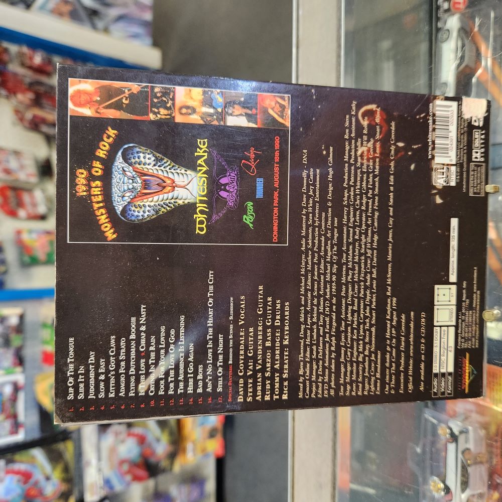 Whitesnake, Live at Donington 1990 DVD