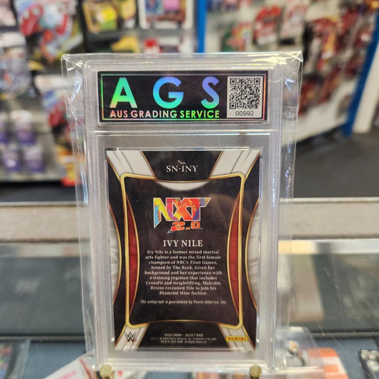 Graded Card - 2022 Panini Select WWE No. SN-INY Ivy Nile