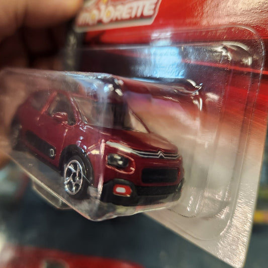 Majorette - Street Cars - Citroen C3 (Maroon) - Short Card
