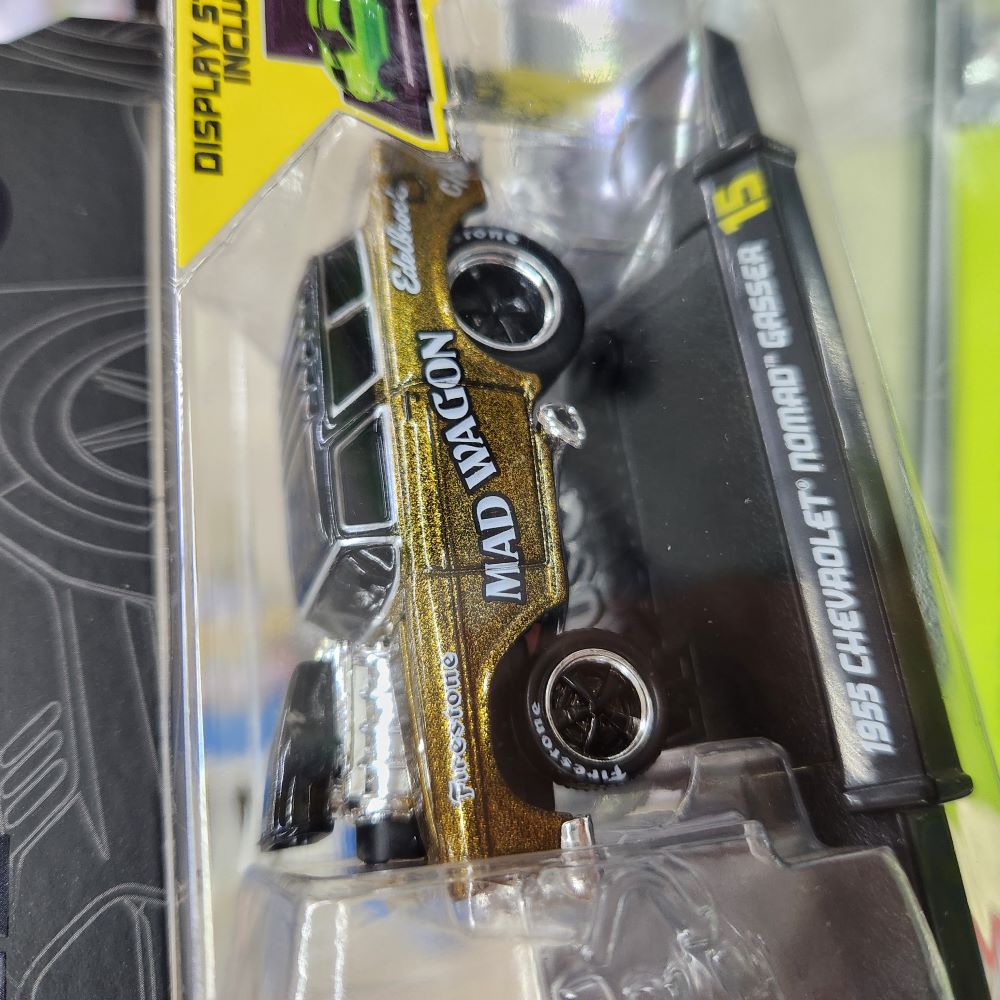 Maisto Muscle Machines - Series 3 - 1955 Chevrolet Nomad Gasser (Model 15)