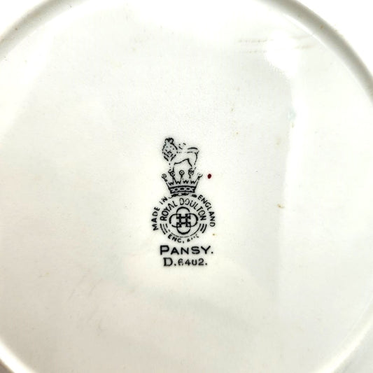 Royal Doulton - Pansy Plate - 20cm