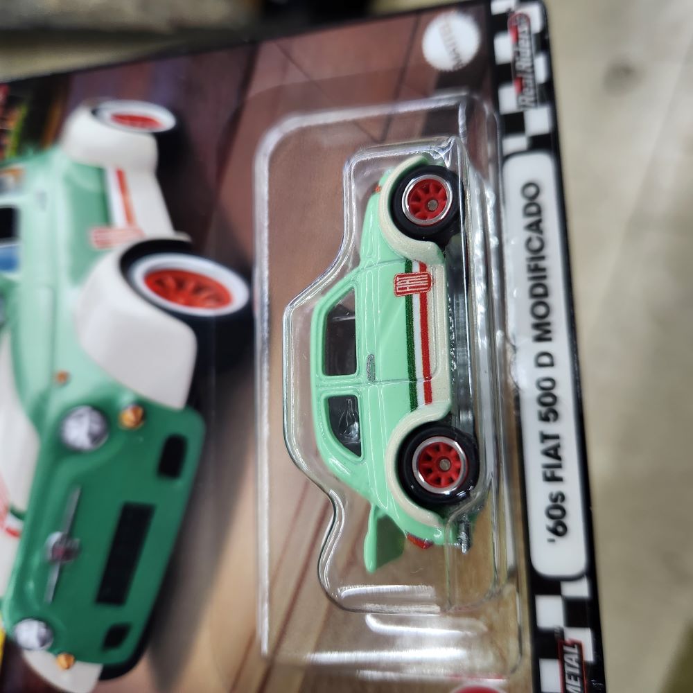 Hot Wheels Premium - Boulevard #97 - '60s Fiat 500 D Modificado