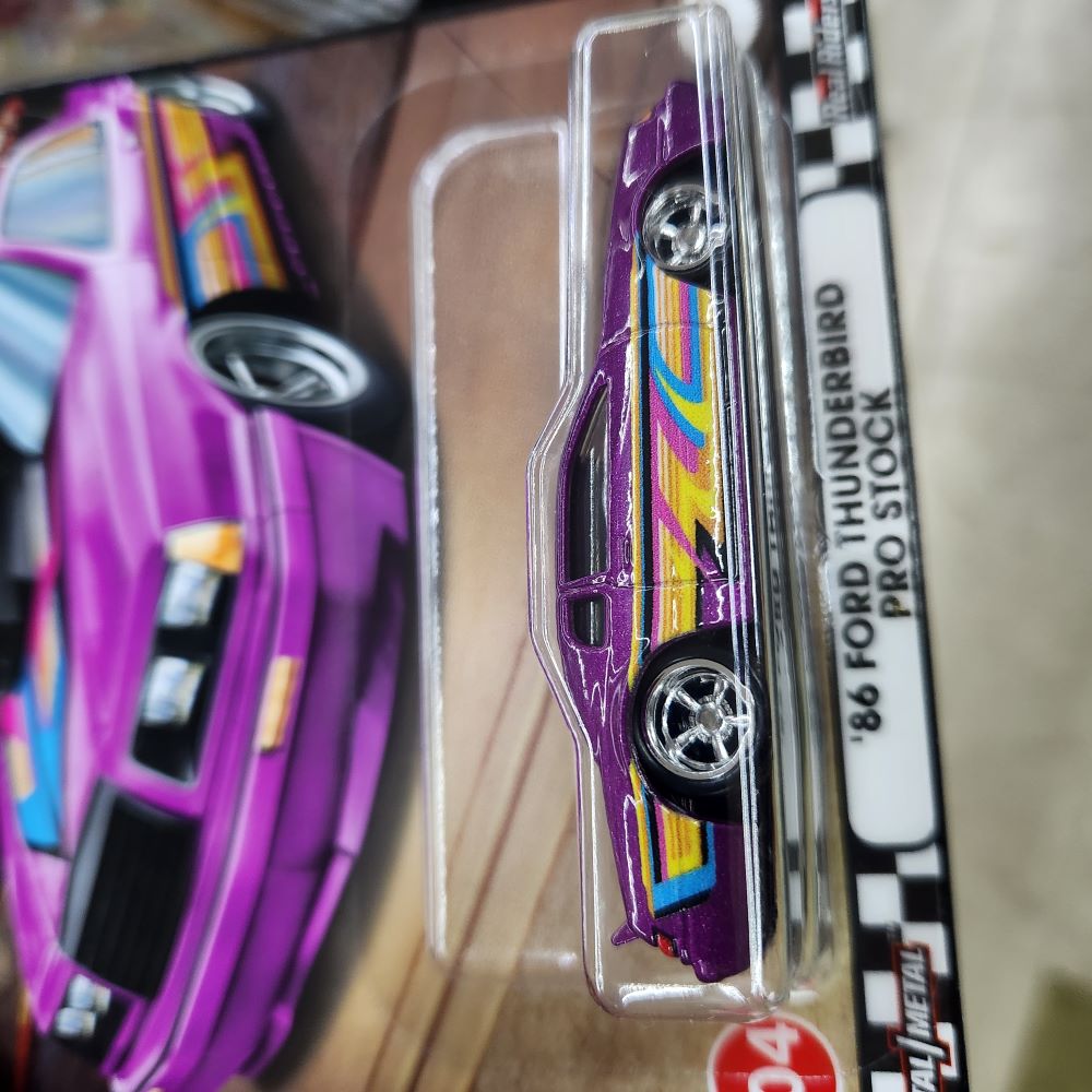 Hot Wheels Premium - Boulevard #104 - '86 Ford Thunderbird Pro Stock