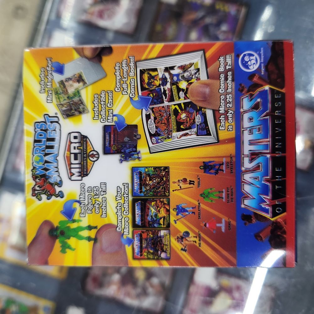 Worlds Smallest - Micro Figure and Comic - Master of the Universe - Teela