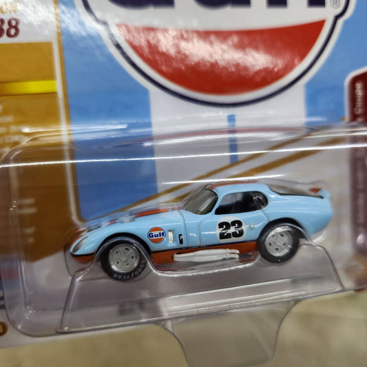 Johnny Lightning - 2023 Classic Gold R2 Ver A - 1965 Shelby Cobra Daytona Coupe