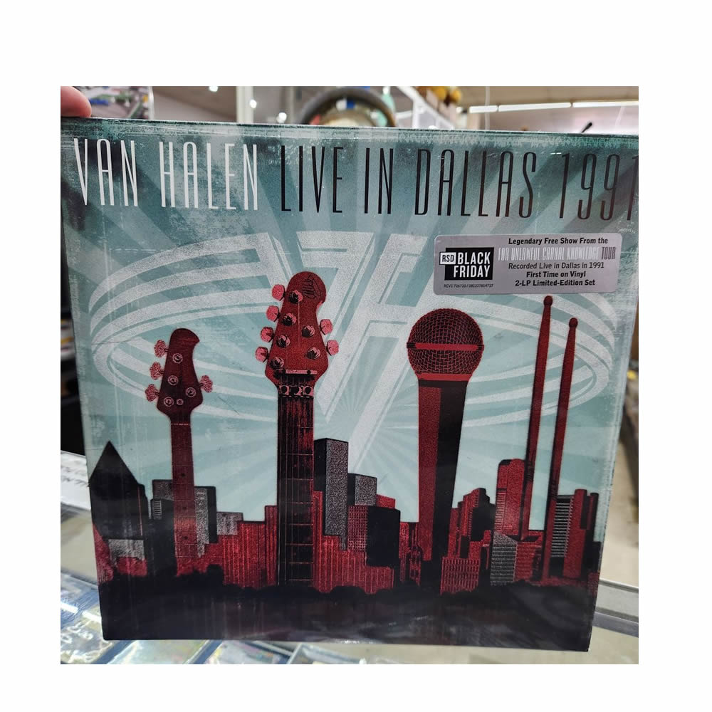 NEW - Van Halen, Live in Dallas 1991 (Red) 2LP - 2024 RSD BF