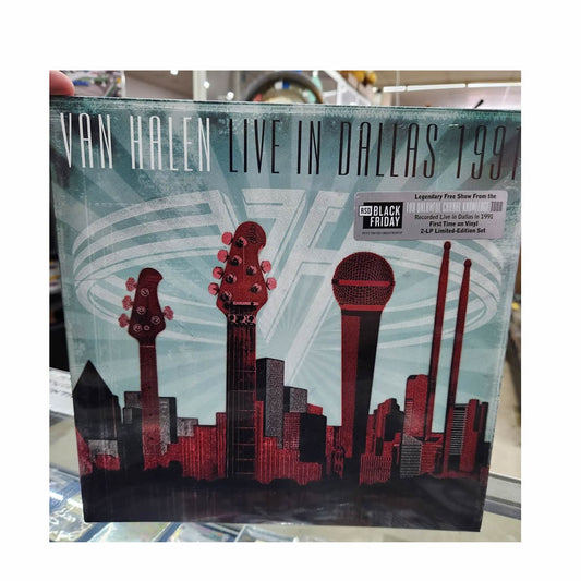NEW - Van Halen, Live in Dallas 1991 (Red) 2LP - 2024 RSD BF
