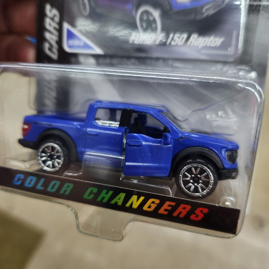 Majorette - Color Changers (New for 2024) - Ford F-150 Raptor - 1:64 Scale