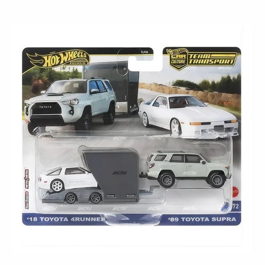 Hot Wheels - Team Transport - '18 Toyota 4Runner / '89 Toyota Supra