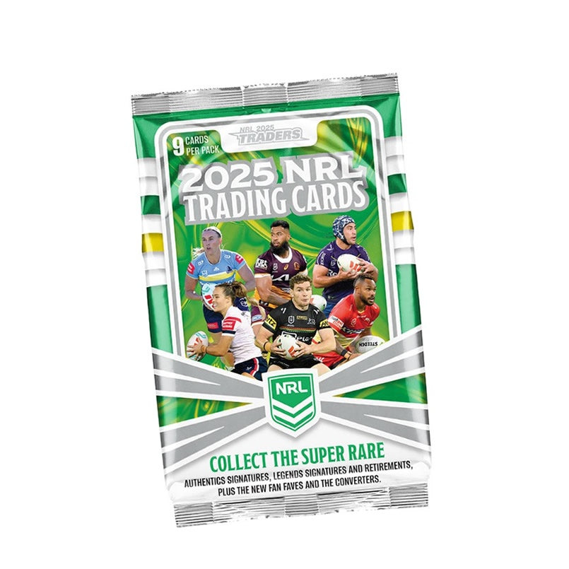 2025 NRL Traders (Retail) Trading Cards (Single Pack)