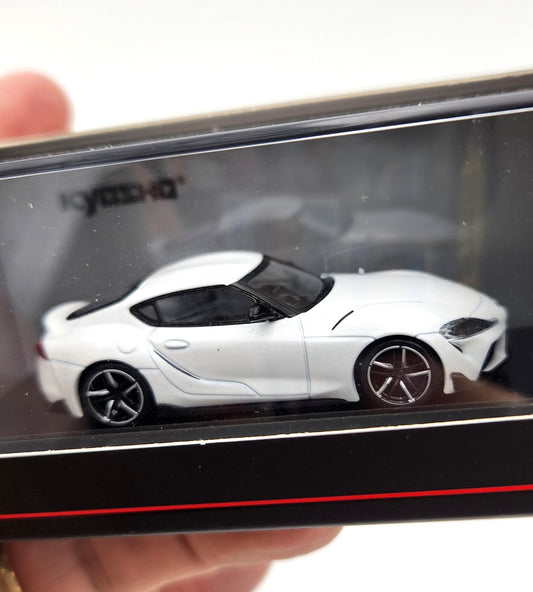 Kyosho - Toyota GR Supra (White) - 1:64 Scale