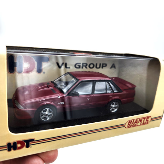 Biante - Holden HDT Commodore VL Group A (Permanent Red) - 1:43 Scale