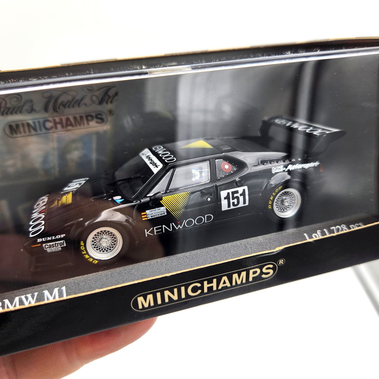 Minichamps - BMW M1 Procar - Procar Series 1979 'Cassani' - 1:43 Scale