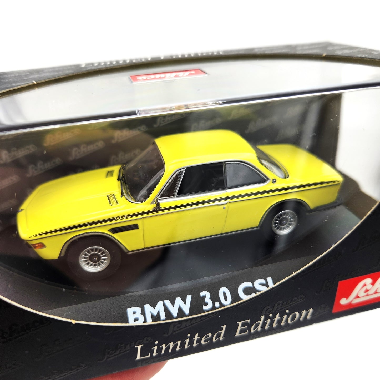 Schuco - BMW 3.0 CSL Limited Edition (Canary Yellow) - 1:43 Scale