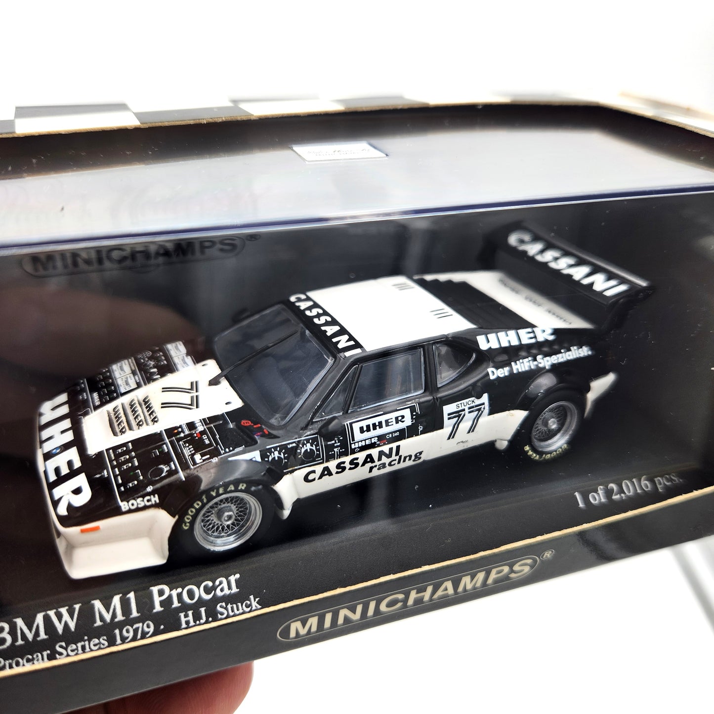 Minichamps - BMW M1 ADAC 1000km 1986 'Kenwood' - 1:43 Scale