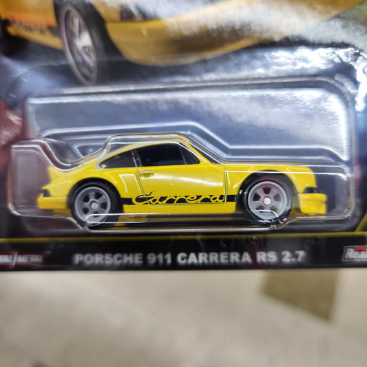 Hot Wheels Premium - Car Culture - 'Hammer Drop' - Porsche 911 Carrera RS 2.7