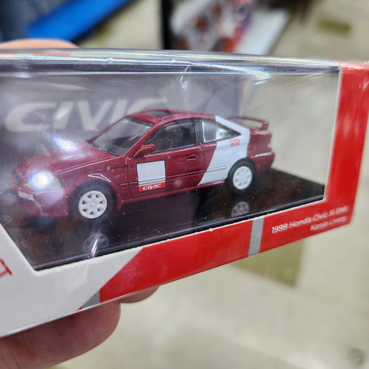 Para64 - Honda 1999 Civic Si Coupe EMI 'Kanjo' Livery - 1:64 Scale