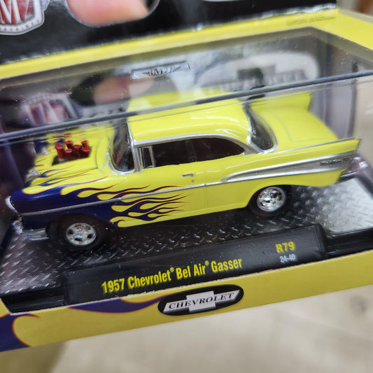 M2 Machines - 'Detroit Wheels' Mix 79 - 1957 Chevrolet Bel Air Gasser