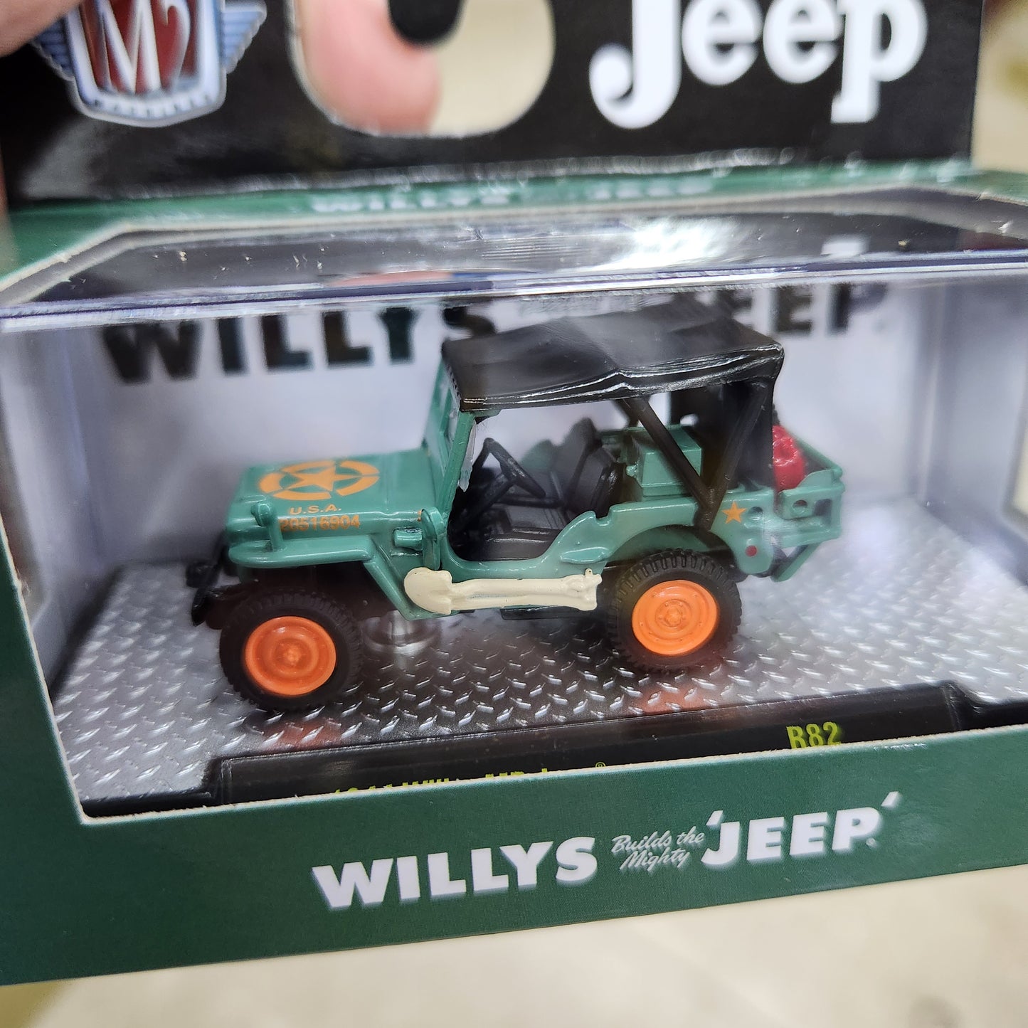 M2 Machines - 'Detroit Muscle' Mix 82 - 1944 Willys MB Jeep