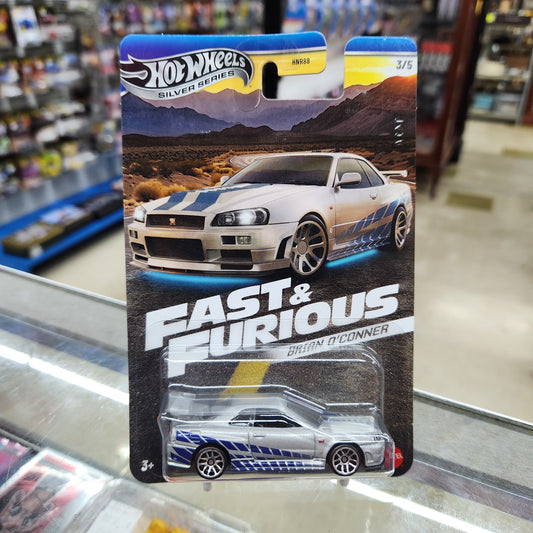 Hot Wheels - Fast & Furious: Brian O'Conner Series - Set of 5