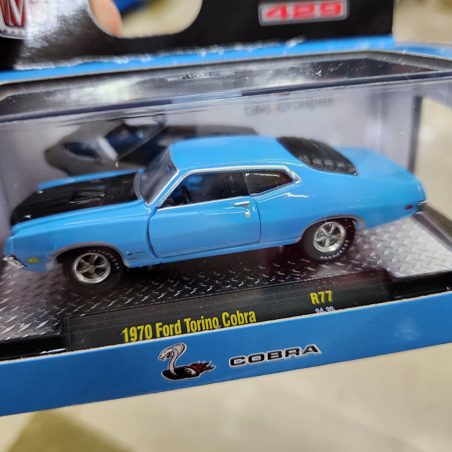 M2 Machines - 'Auto-Meets' Mix 77 - 1970 Ford Torino Cobra