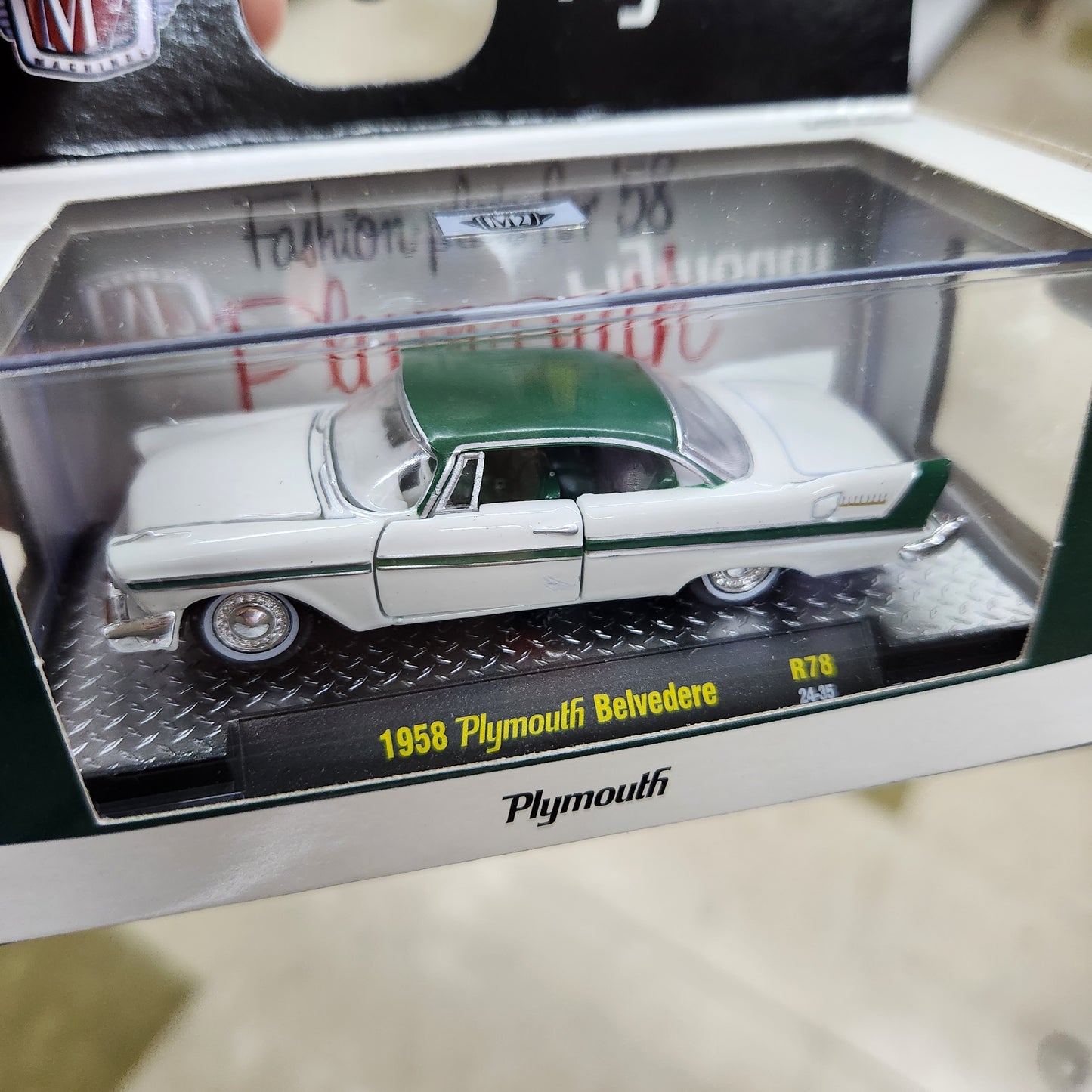 M2 Machines - 'Auto-Meets' Mix 78 - 1958 Plymouth Belvedere