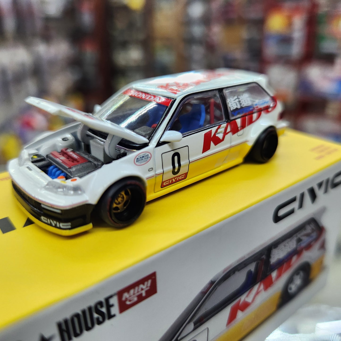 MiniGT - Honda Civic (EF) Kaido House 'Kanjo' V1