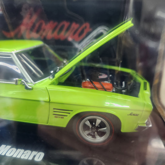 DDA - Holden HQ GTS 4 Door Monaro (Lime Green) - 1:24 Scale