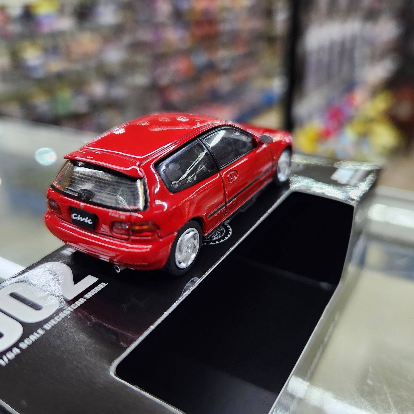 Hobby Japan - Honda Civic (EG6) SIR-II (Milano Red) - 1:64 Scale