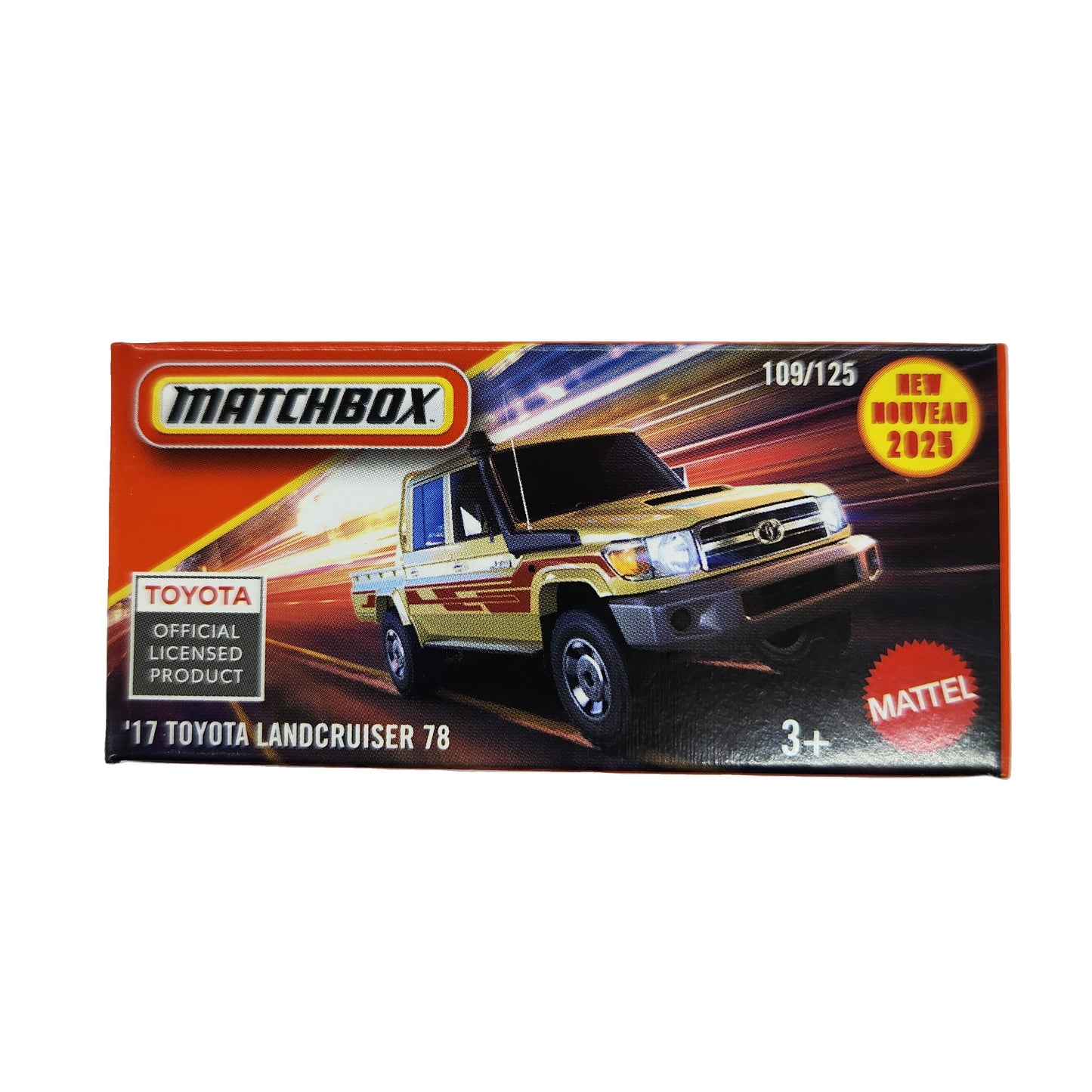 Matchbox - 2025 Power Grabs - 2017 Toyota LandCruiser 78