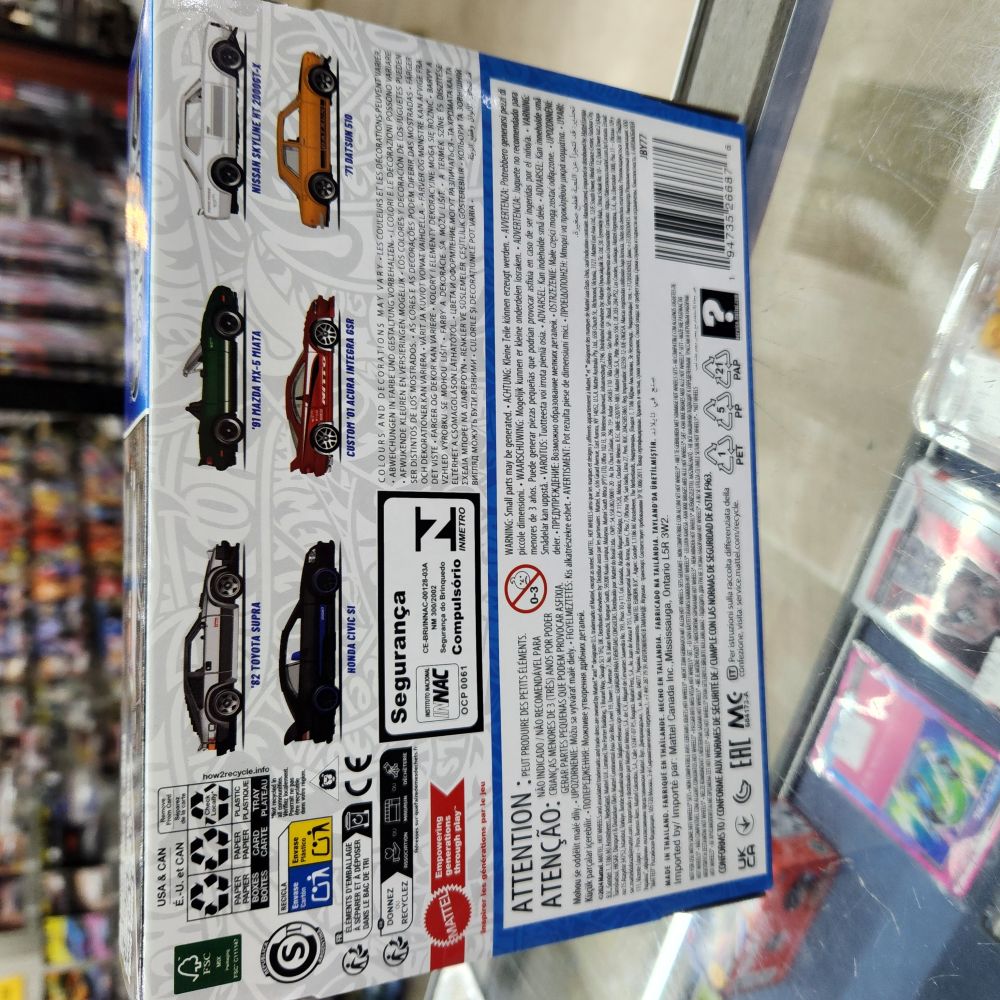 Hot Wheels - 2025 Japanese Themed Multipack - Pack of 6 Cars