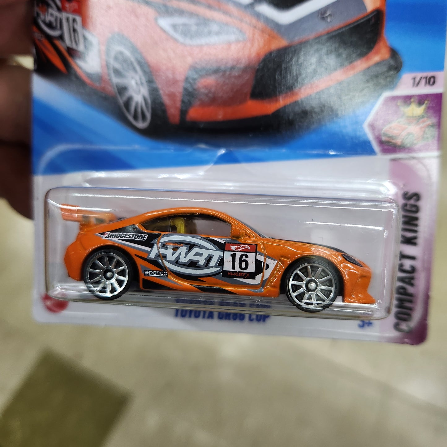 Hot Wheels - Toyota GR86 Cup #16 - Long Card