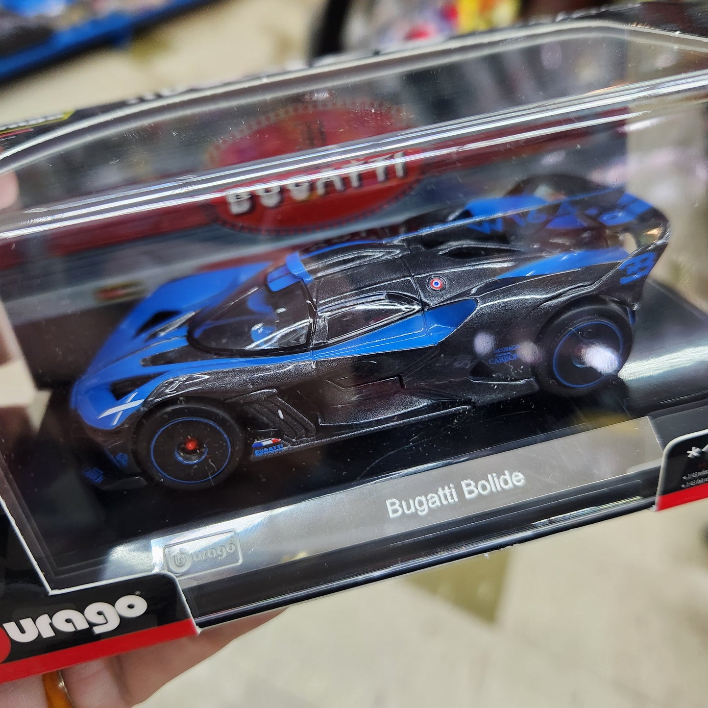 Bburago - Race Series - Bugatti Bolide - 1:43 Scale